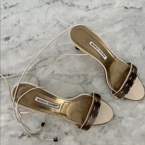 Manolo Blahnik heel sandals